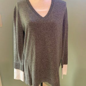 Women's NWOT J Crew layered sweater
